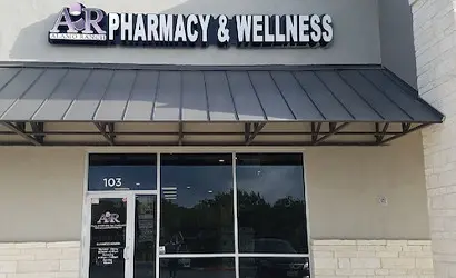 The storefront of Alamo Ranch Pharmacy & Wellness
